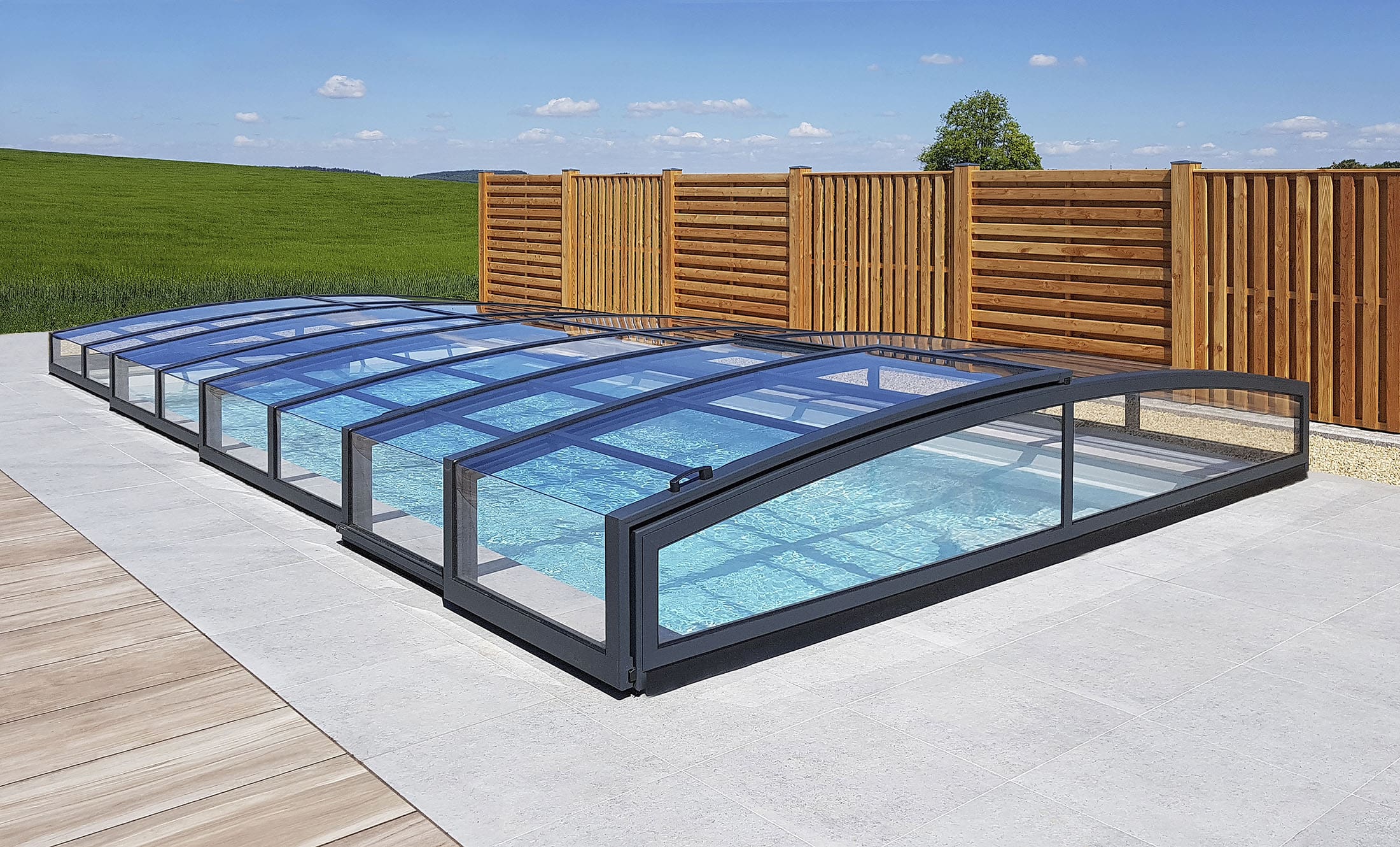 POPP Zastřešení bazénu Living Selekt