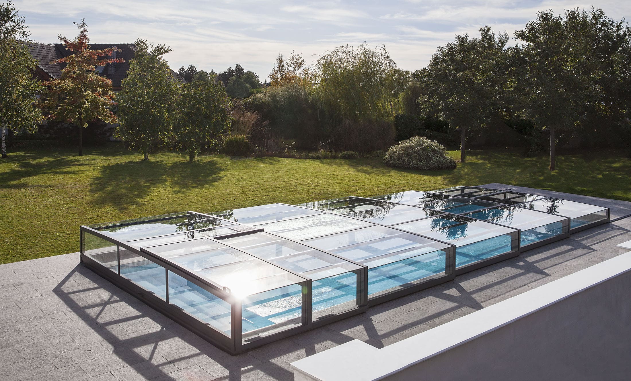 POPP Pool enclosures PRESTIGE P8