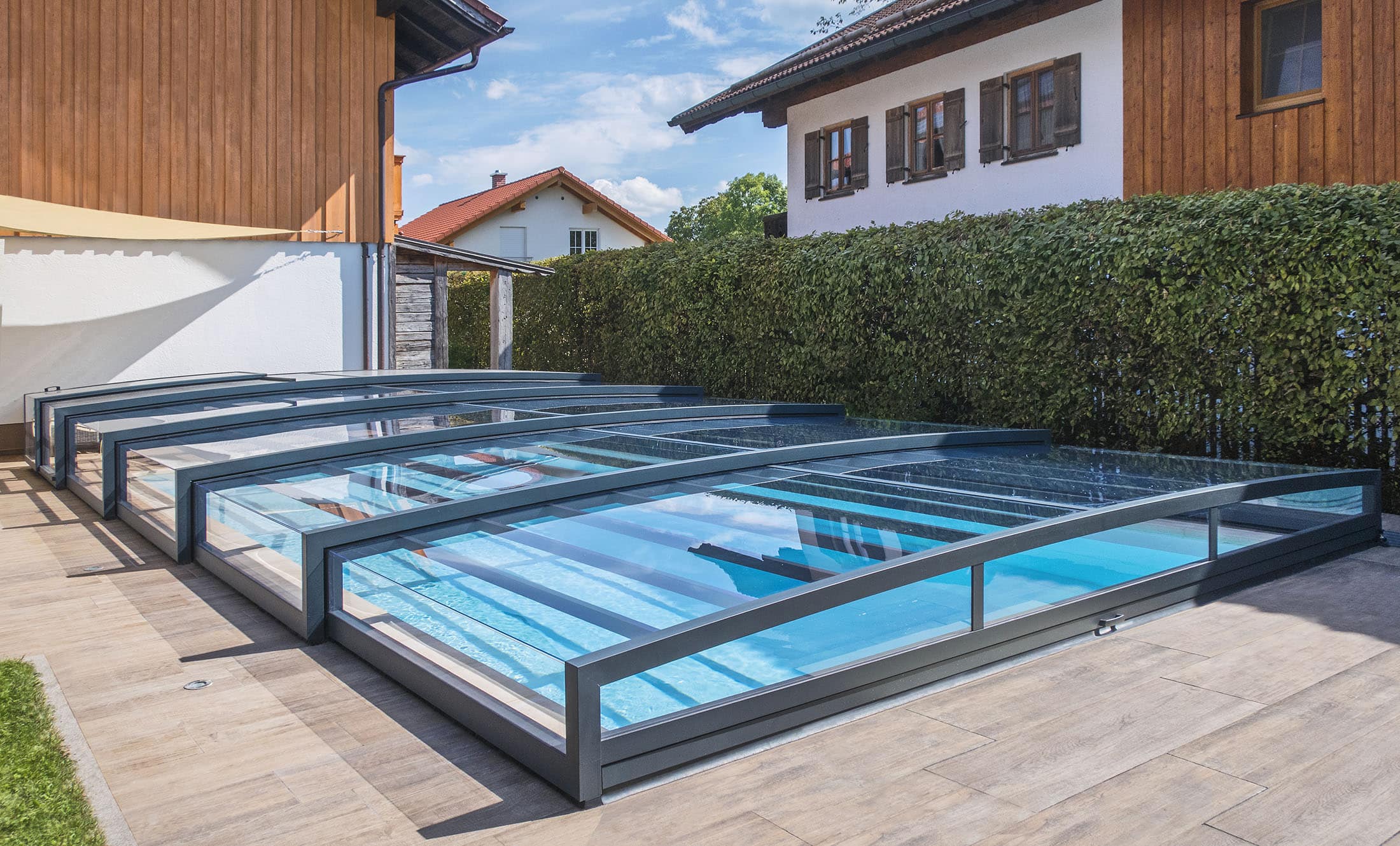 POPP Zastřešení bazénu Prestige P8